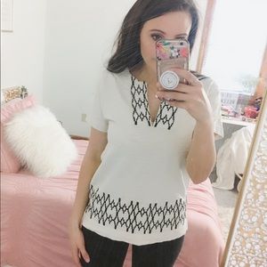 Madewell Embroidered Top